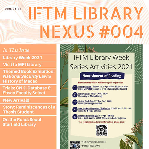 IFTM Library Nexus #004
