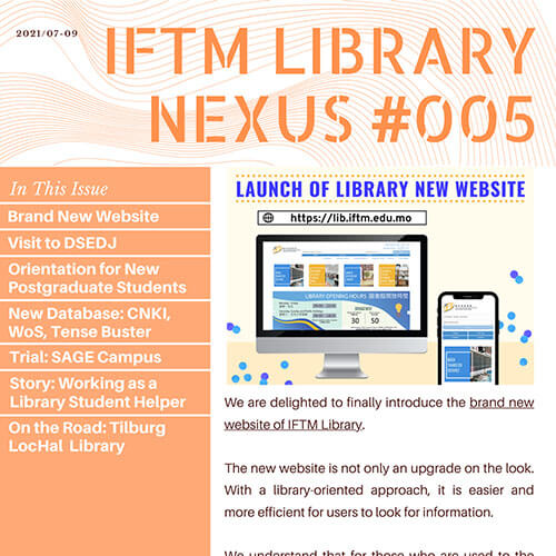IFTM Library Nexus #005